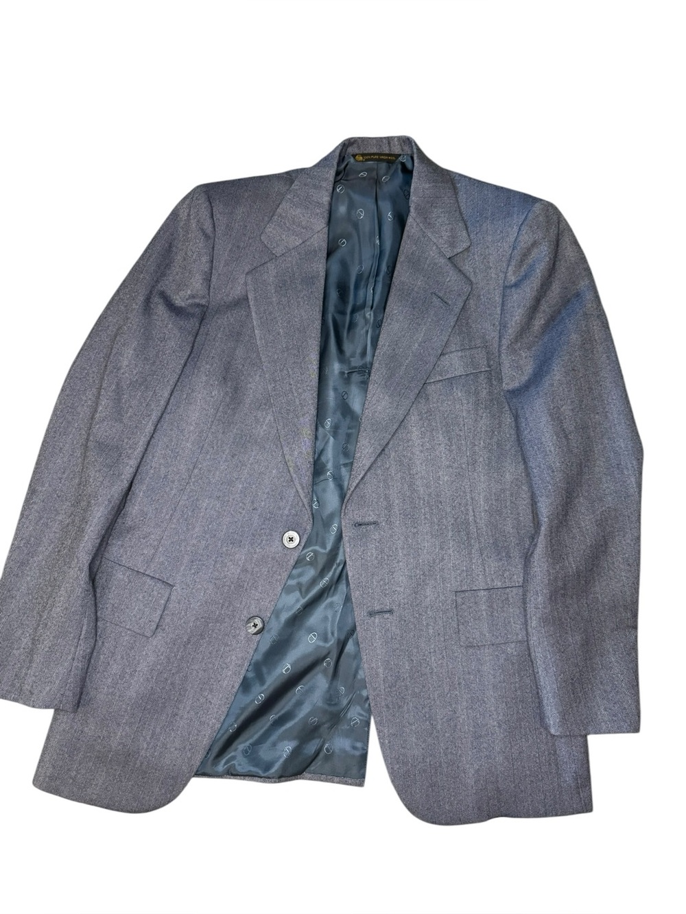 Dior Men's Heather Gray Sport Coat - Two-Button Blazer